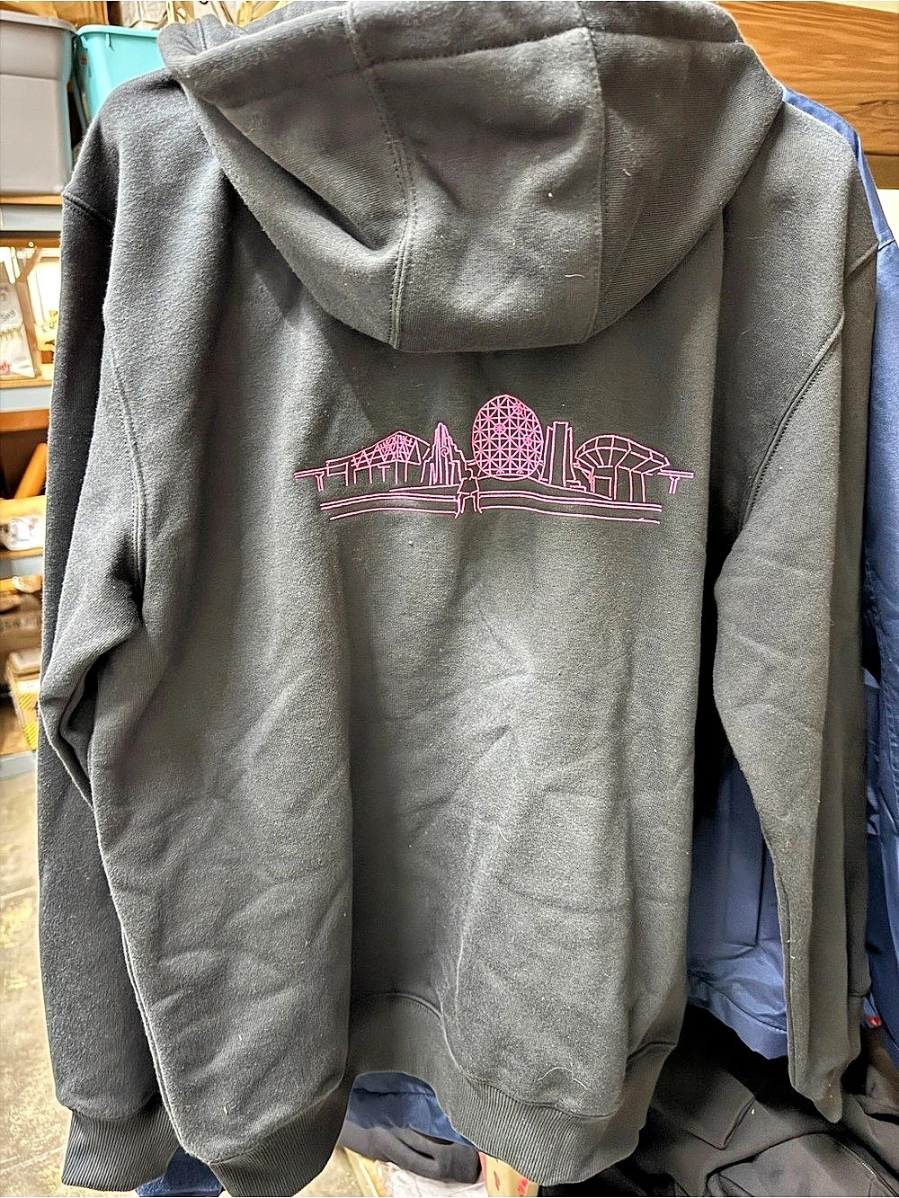 Embroidered Epcot Carhartt Rain Defender  Quarter-Zip Sweatshirt